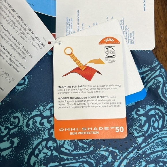 NWT Columbia Drainmaker Swim Board Shorts Aqua Windy Waters Print size 6 - Picture 8 of 16